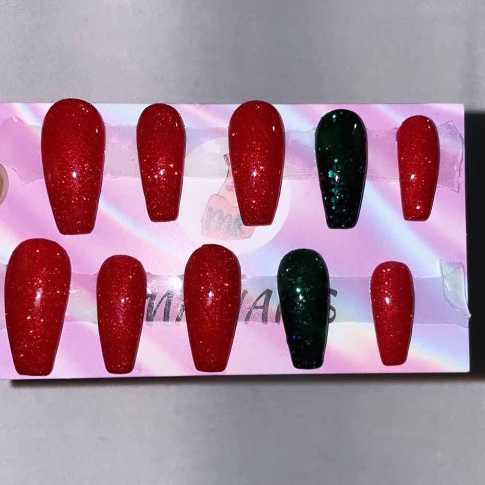 Christmas Press On Nails